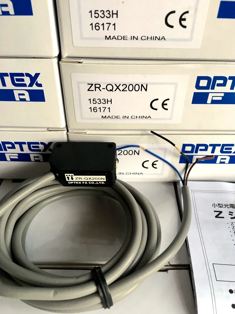 100% new original OPTEX photoelectric switch transparent body detection Zr-QX200N Zr-QX200P