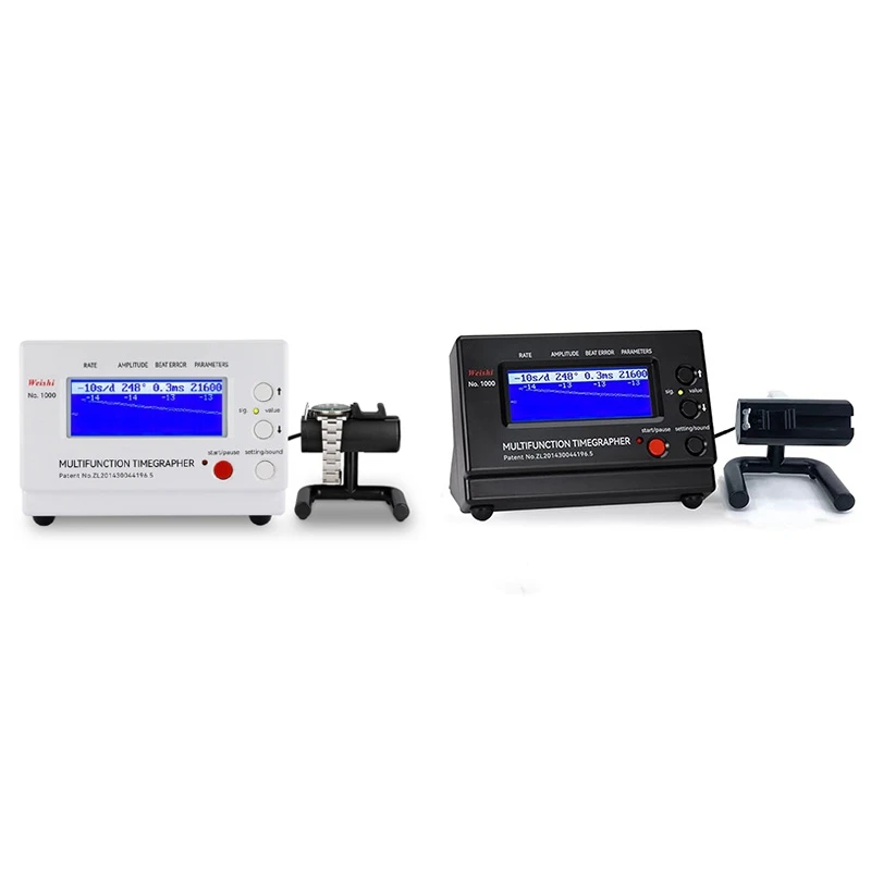 Imagem -06 - Weishi Professional Multifuncional Timegrapher Assista Medidor Detector Tester Digital Assista Ferramenta de Reparo Reparadores Hobbyist