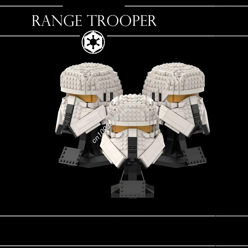 

526pcs MOC Helmet Range Trooper Star Battle Model Building blocks Kids Brick creative Birthday Modular toys Christmas gifts
