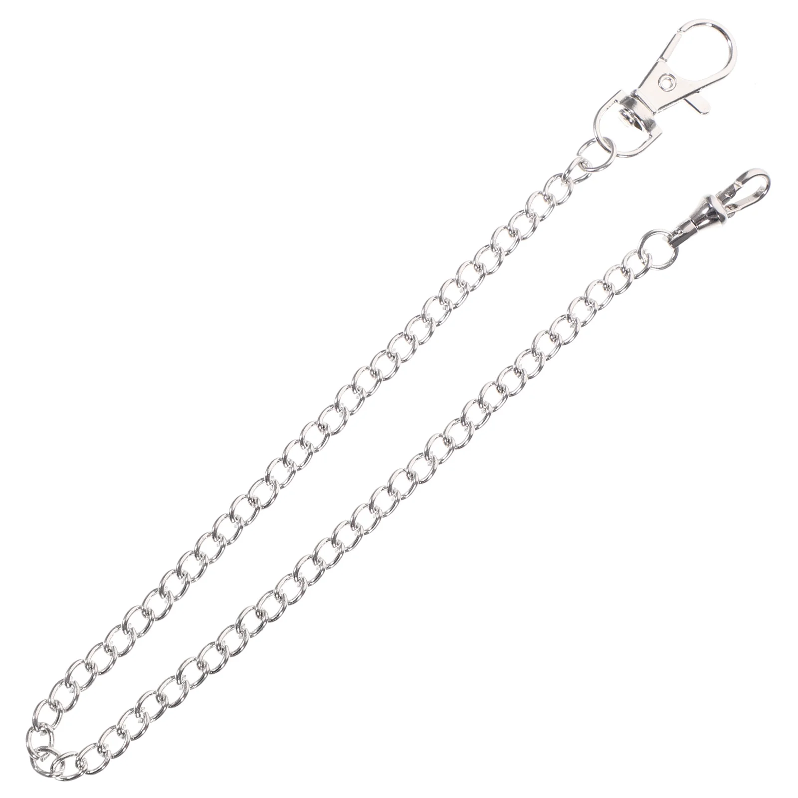 Pocket Watch Chain Metal Pants Chains for Men with Buckle Accessories Accessory