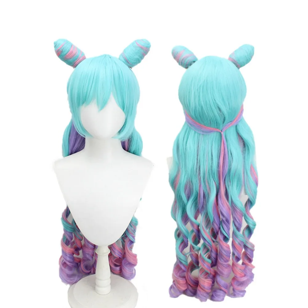 

Fire Emblem Rosado Косплей Парик Объявление Маленькие кудри Волосы