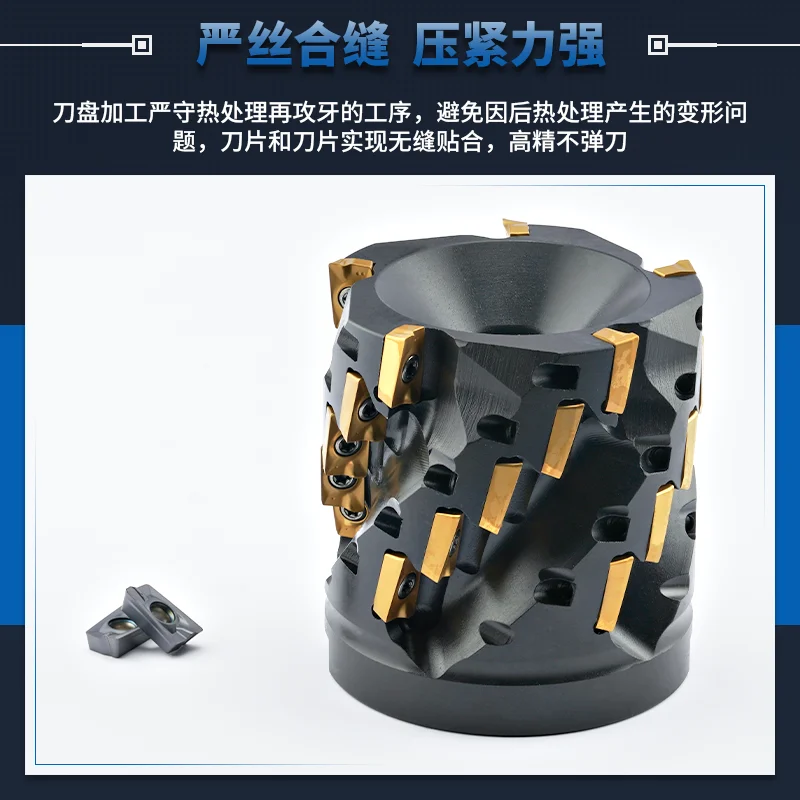 Numerical control Corn milling cutter open thick spiral 400R Corn cutter Corn milling cutter APMT1604