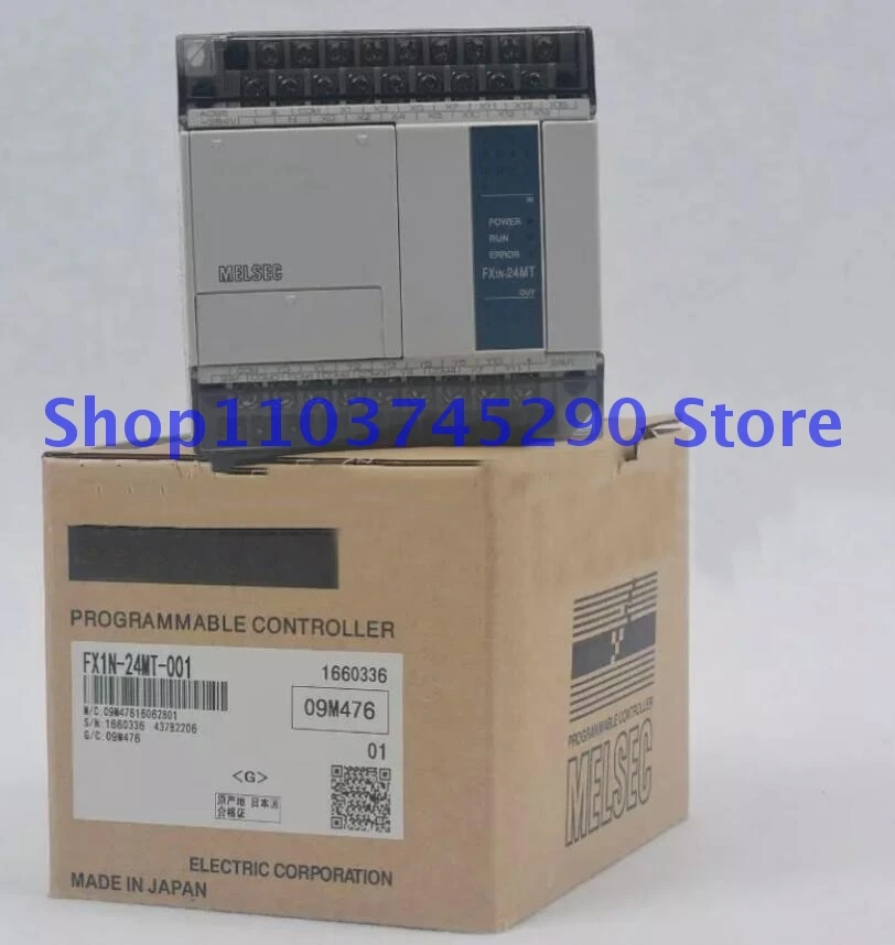 

1PCS FX1N-24MT/001 New FX1N-24MT-001 In Box PLC Module Brand FX1N24MT001