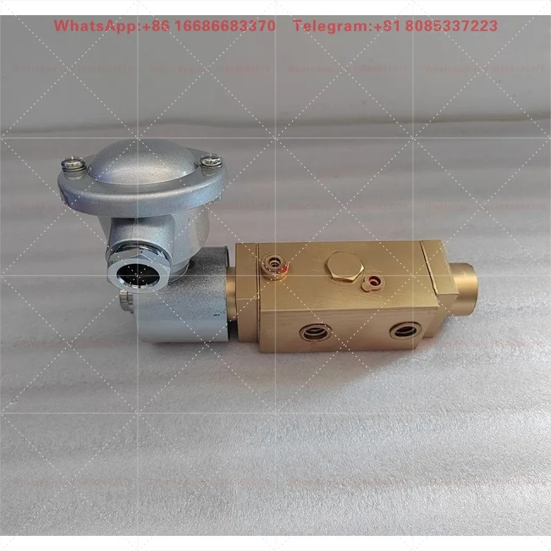 Tanabe Solenoid Valve Magnetic Unloader Valve Model H63 Ship Air Compressor Parts 6 Months Warranty High/Low/Normal Temperature