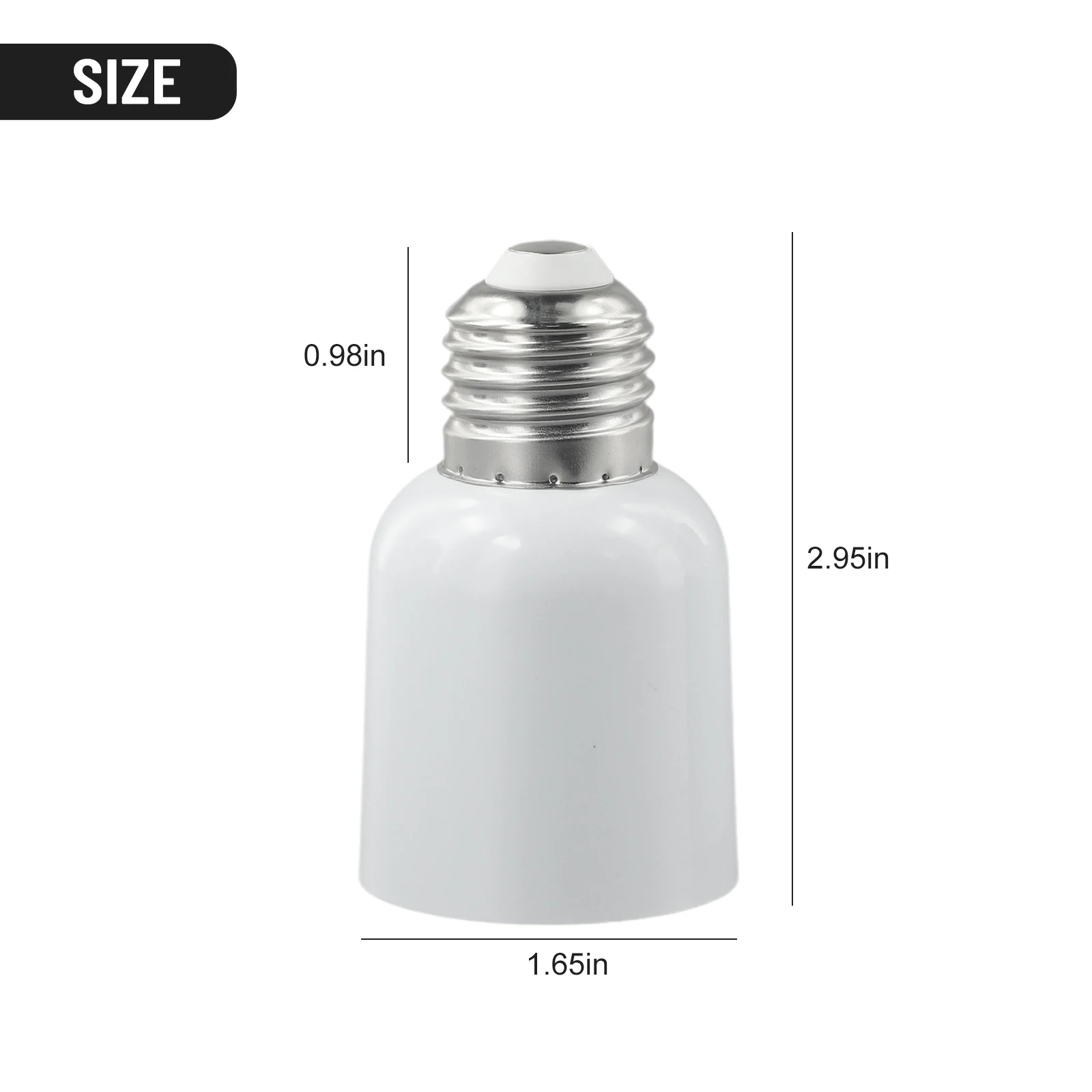 E27 To E40 Lamp Holder Converter E27 To E39 Light Socket Adapter High Power Mogul LED Lamp Base Change