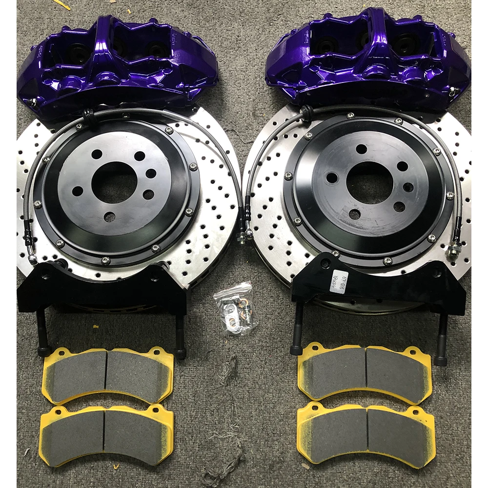 

High Performance Big Brake Caliper Kit 6pot big brake kit slotted pattern disc rotor for TOYOTA NX200/RX200t 18 19 20 inch