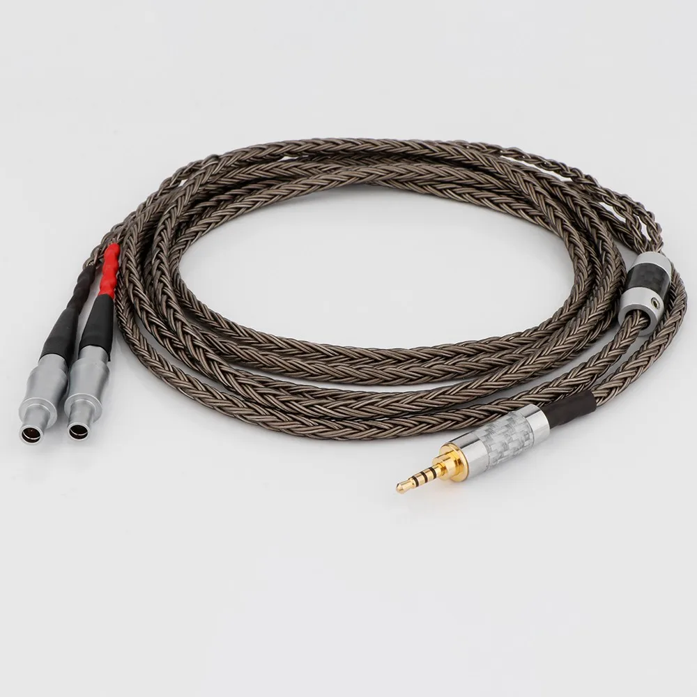 

HiFi Cable 2.5mm Trrs Balanced Male Compatible with Sennheiser HD800, HD800S, HD820 Headphones Compatible with Astell&Kern AK240