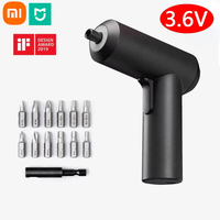 Xiaomi Mijia 3.6V Electric Drill Screwdriver 2000mAh Type-C Rechargeable Multi-functional 12Pcs S2 Screw Bits Home Power Tool