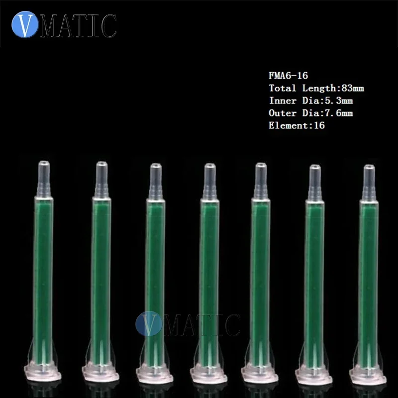 

Free Shipping F6-16 Industry Exoxy Disposable Static Mixer 30Pcs/Bag