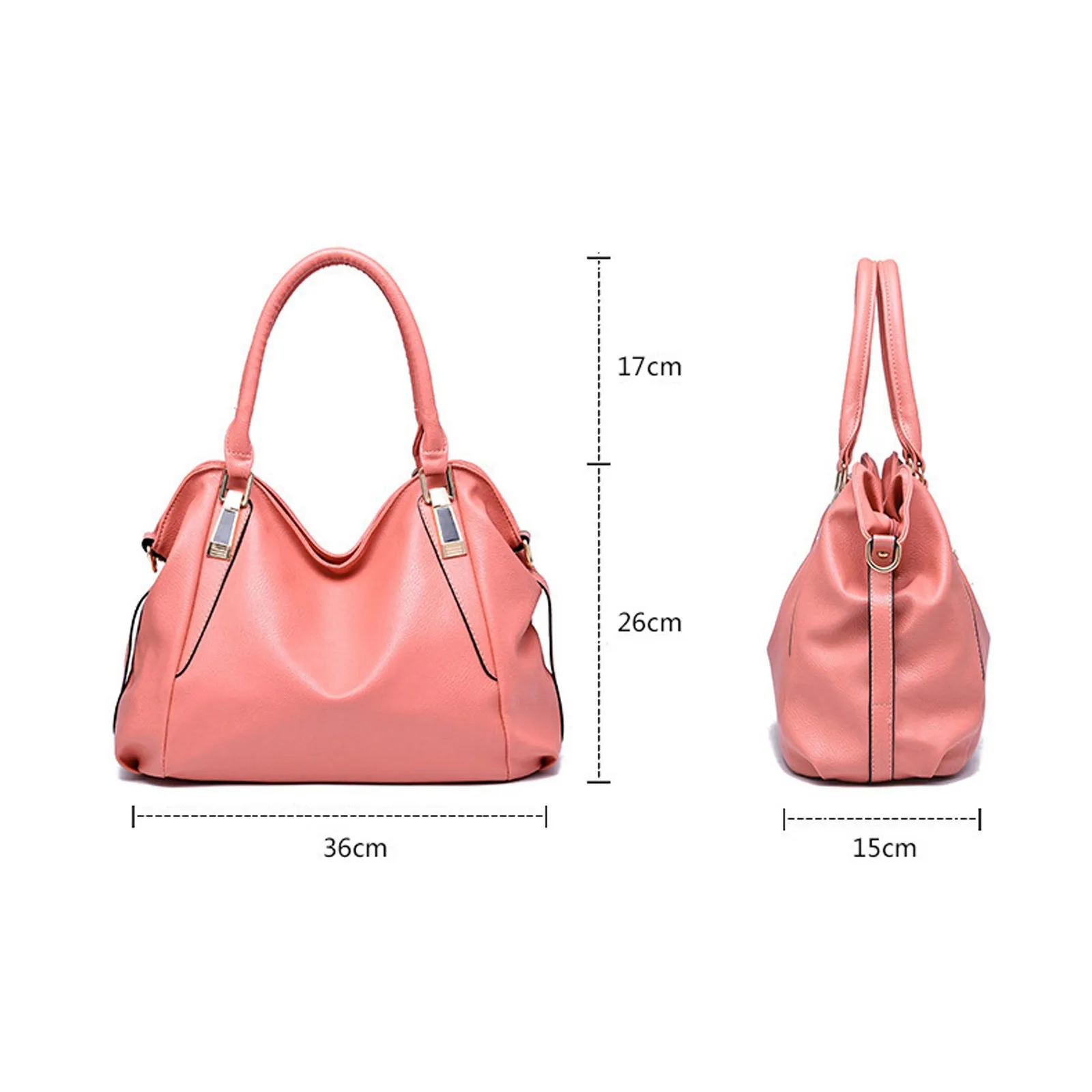 2024 Hot Women\'S Fashion Soft Leather Handbag Large Capacity Women\'S Bag One Shoulder Crossbody Bag Women\'S Stylish Backpack