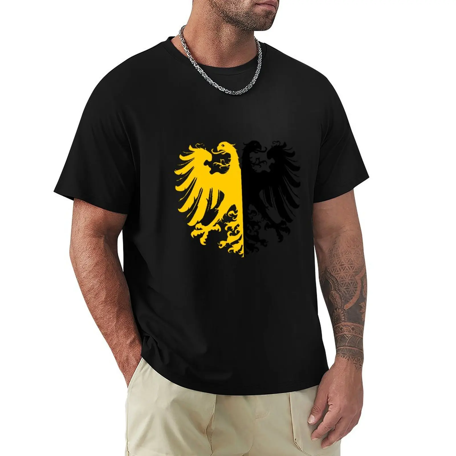 

double headed eagle T-Shirt Anti-Perspiration Workout Top