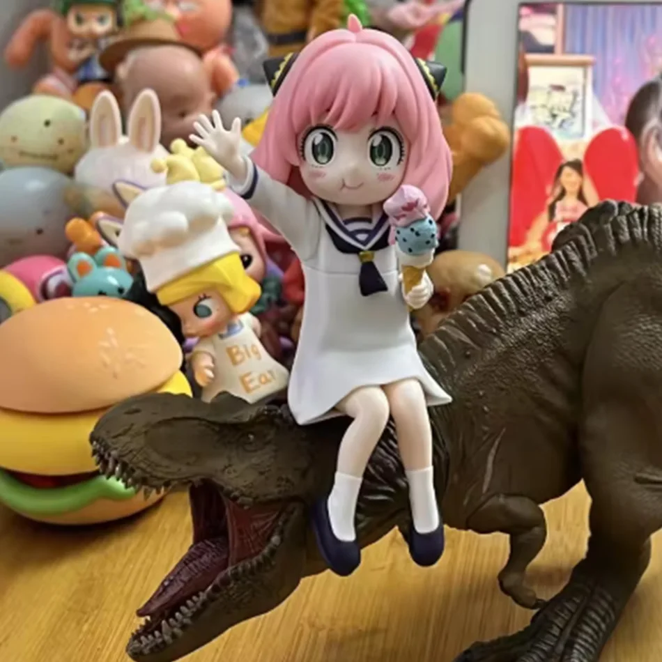 スパイファミリー アーニャ・フォージャー プレスヌードルフィギュア アニメ周辺モデル かわいいテーブルオーナメント ホリデーギフト