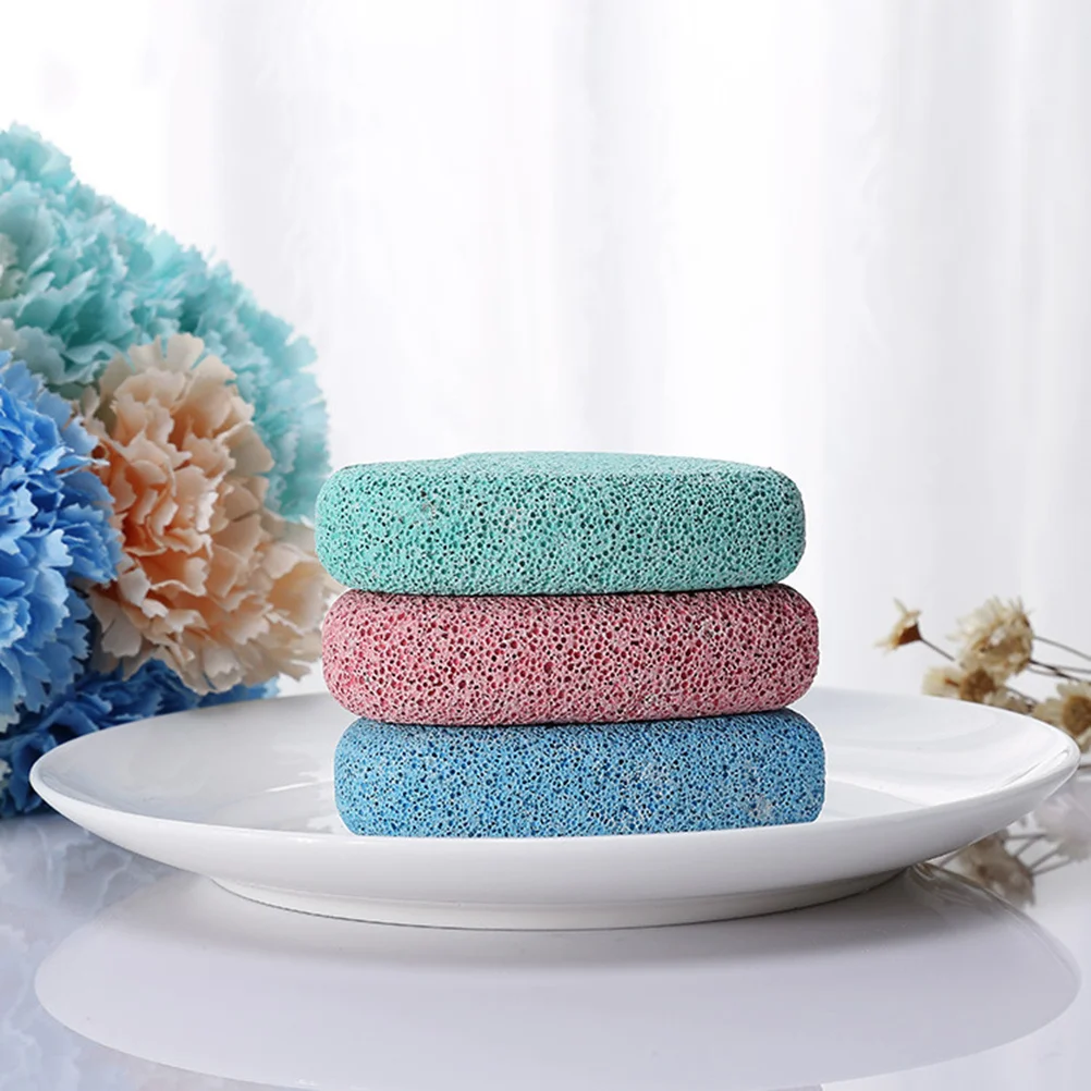 

3 Pcs Pedicure Accessories Feet Scrubber Foot Files for Exfoliator Shower Tool Cracked Skin Remover