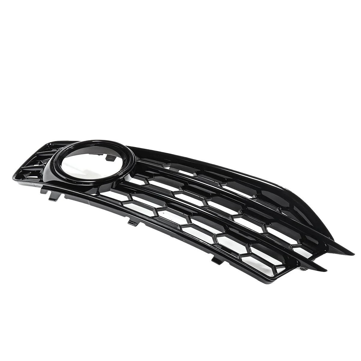 1 Pair Car Front Bumper Fog Light Mesh Grille for  A3 8P S-Line 2009-2012 Fog  Honeycomb Grille