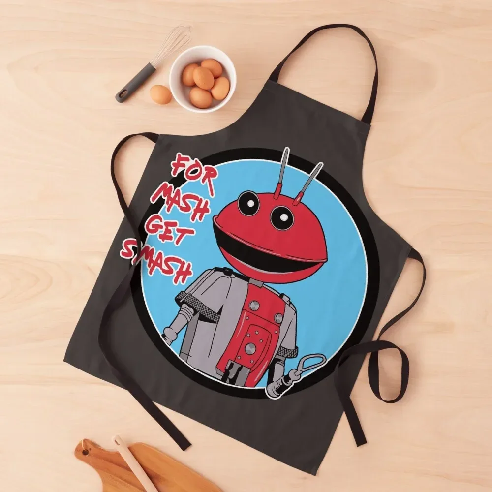 For Mash Get Smash Apron Household Items Kitchen Novel Kitchen Accessories for women with pocket Apron