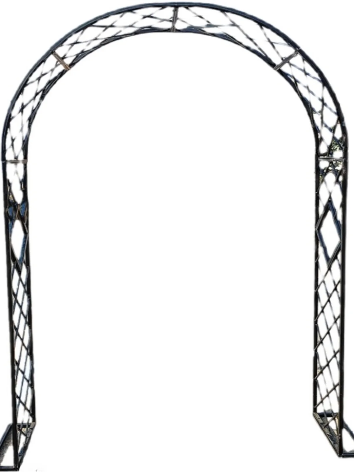 

Courtyard climbing vine flower frame arch support