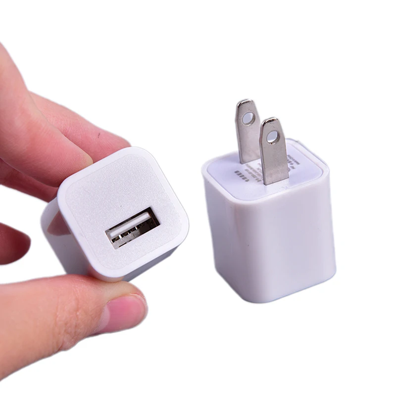 USB Cube Adapter 5W Wall Charger for iPod, iPad, iPhone 5/5c/5s/6/6s/7 Plus