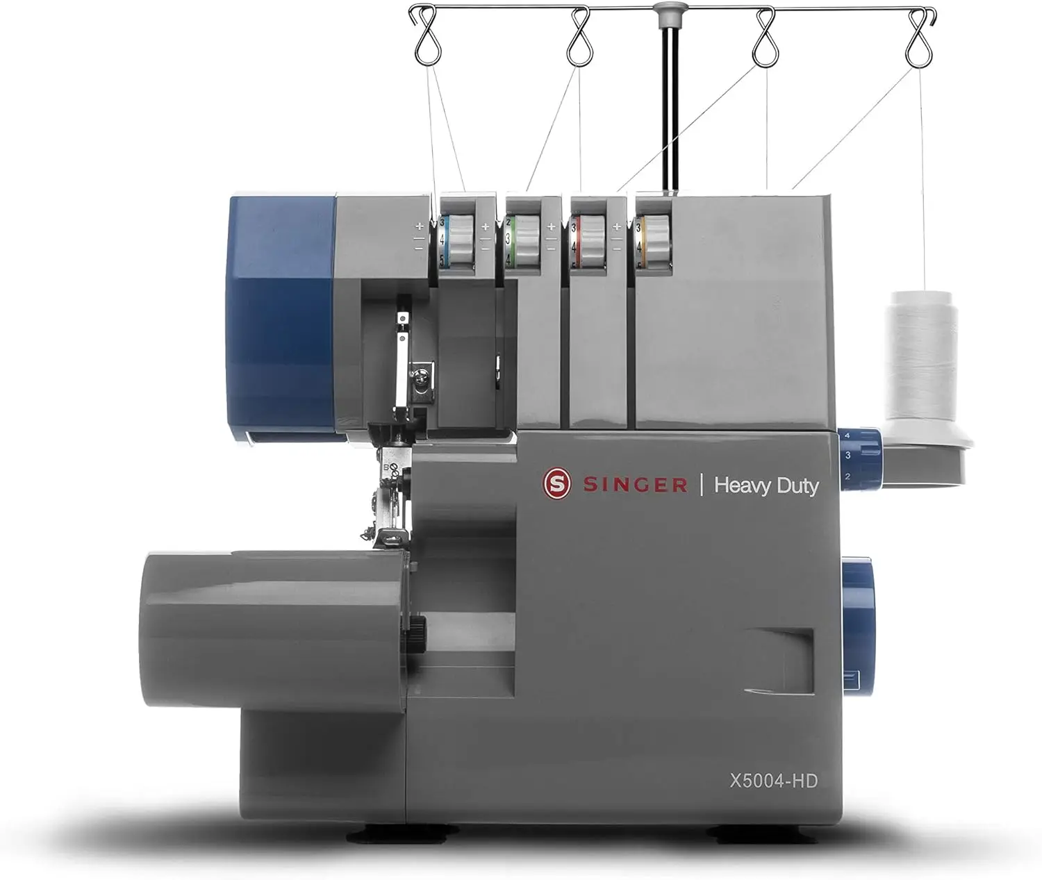 

Singer X5004-Hd Metal Frame Serger & Overlock Machine | 2-3-4 Stitch Capability, 8 Built-In Stitches, 1300 Stitches Per Minute,