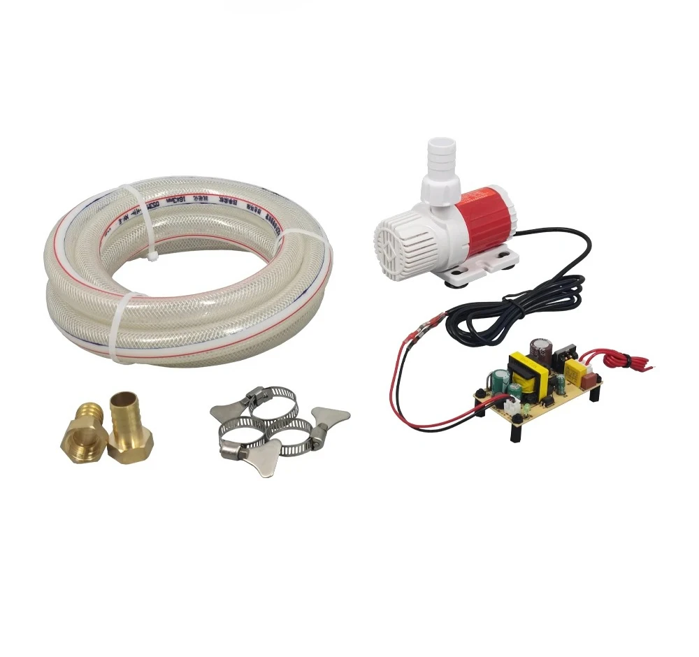 Cold tube ozone generator component, ozone component, water pump, water pipe, pagoda joint