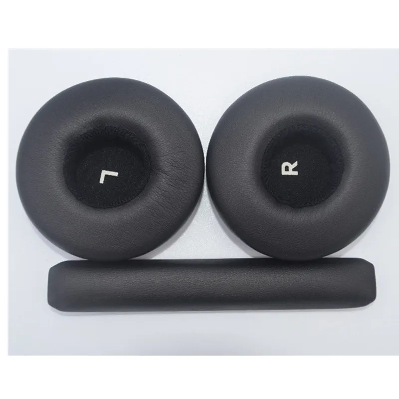 Replacement 1 Pair Ear Pads or Headband For AKG Y50 Y55 Y50BT Y55DJ Headphones Ear Pads Headset Foam Cushion Earmuffs black