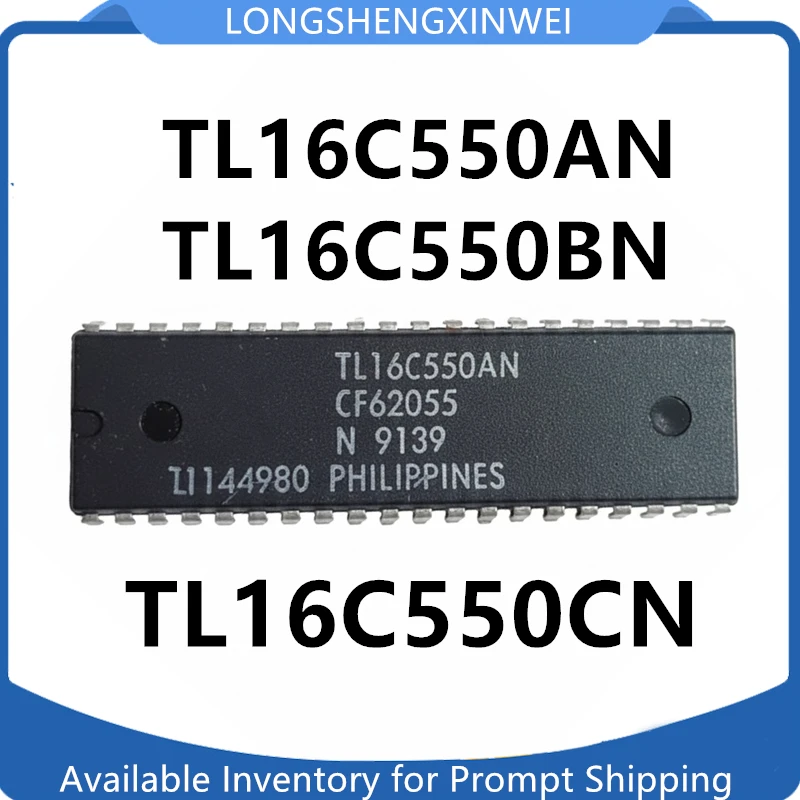 1PCS 새로운 오리지널 TL16C550AN TL16C550BN TL16C550CN DIP40 IC 칩 재고 있음