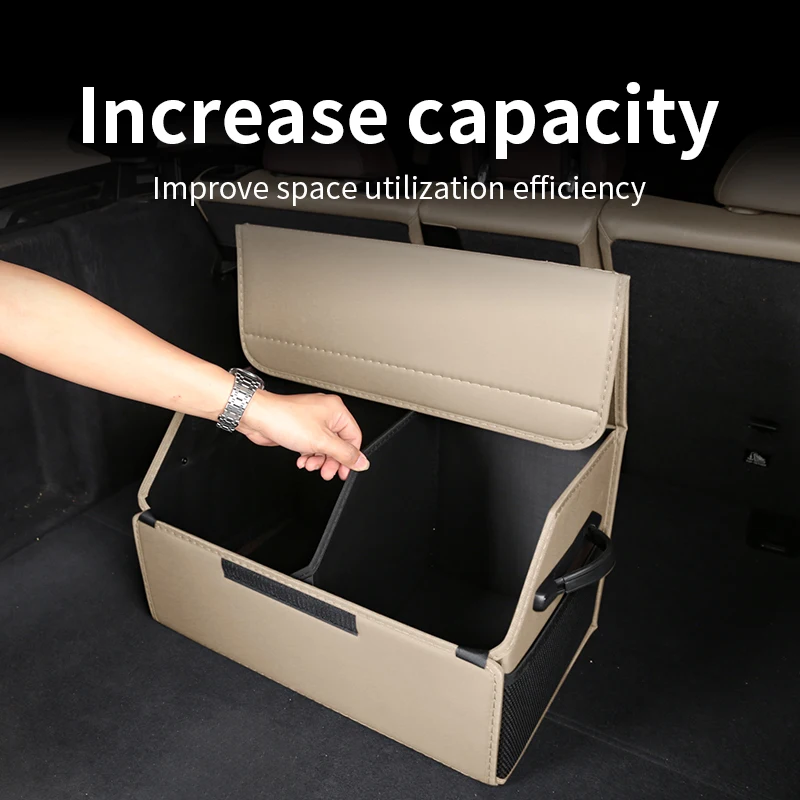 

Suitable For JETOUR DASHING X70PLUS X90PLUS T2 T1 X50 Foldable Portable Car Trunk Large Capacity With Lid Small Storage Box