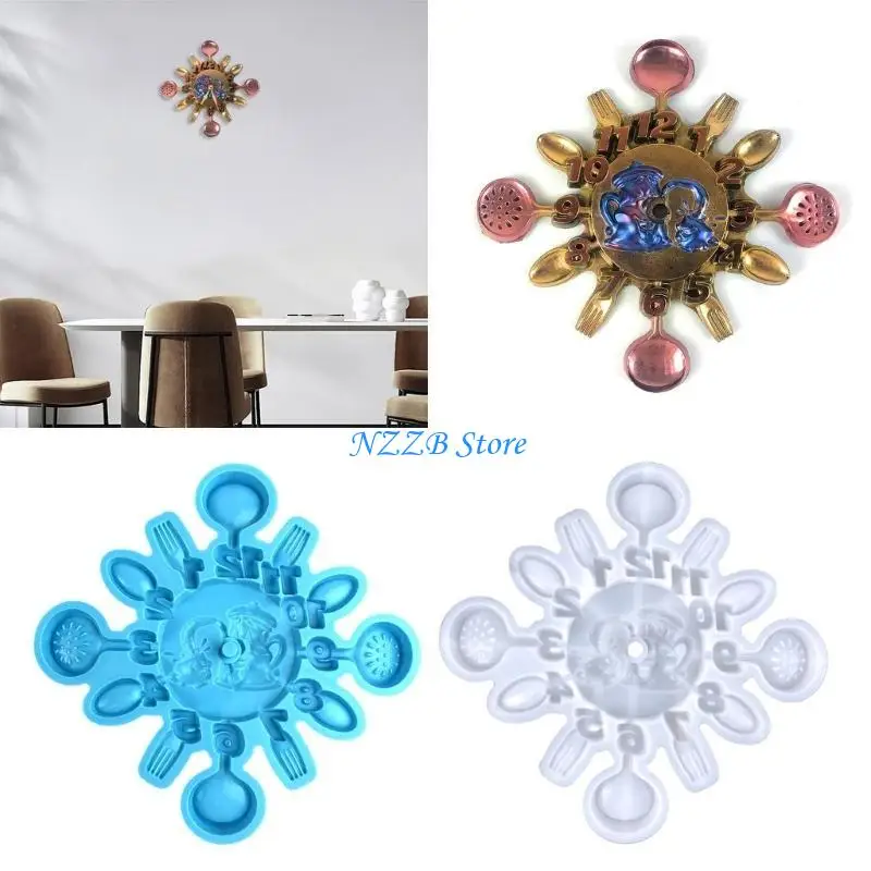 

T21F римскую цифровую цифровую плесень силиконовой литье эпоксидной смолы для ремесел ручной работы