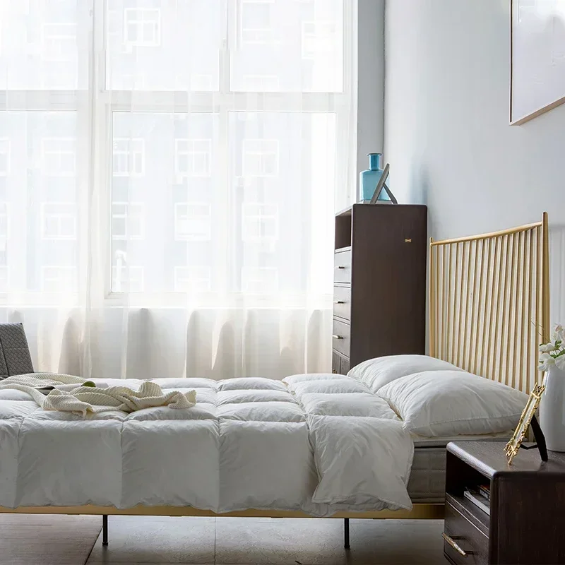 

Кровать TAO Nordic Light Luxury Modern Minimalist из железа, 1.5 м, 1.8 м, золотая, в стиле Ins, для инстаграм-знаменитостей, двуспальная кровать «Принцесса»