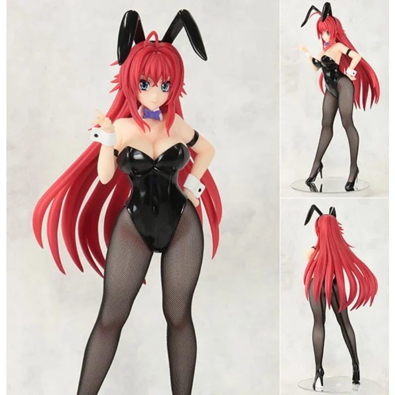 2024 High School DxD Rias Gremory sexy Bunny Girl 100% Original genuine PVC Action Figure Model Toys Figure Collection Doll Gift