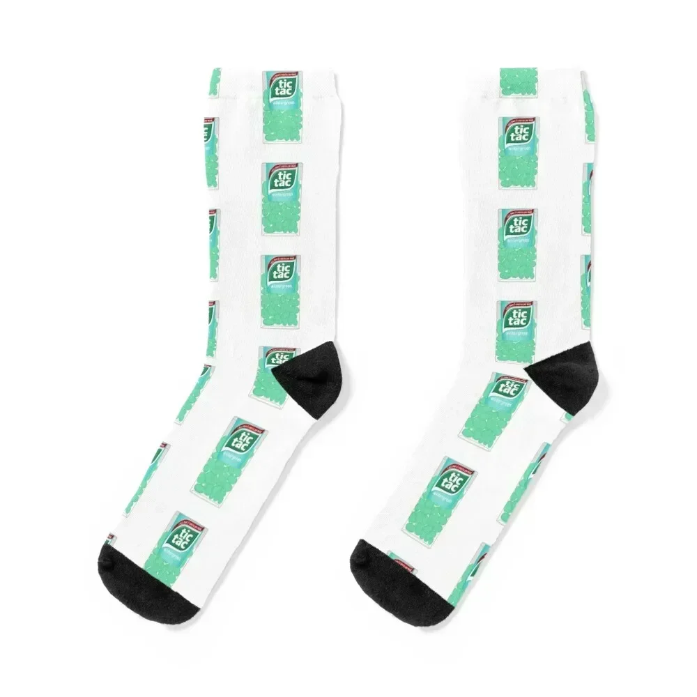 

Tic tac wintergreen Socks Stockings man valentine gift ideas happy Socks Female Men's