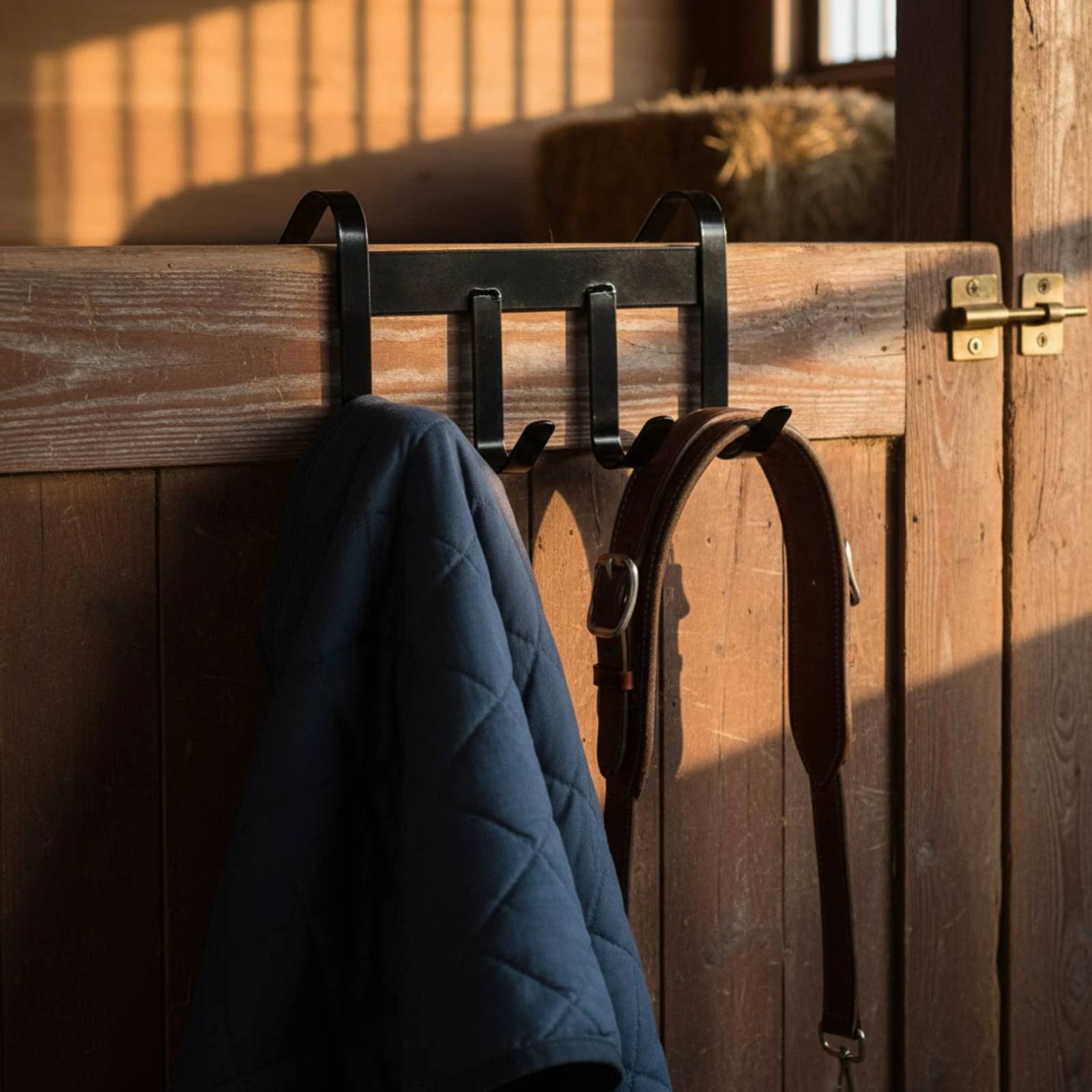horse-tack-hook-rack-metal-double-hook-saddle-rack-saddle-hanger-load-bearing-livestock-equipment-sturdy-for-barn-stable