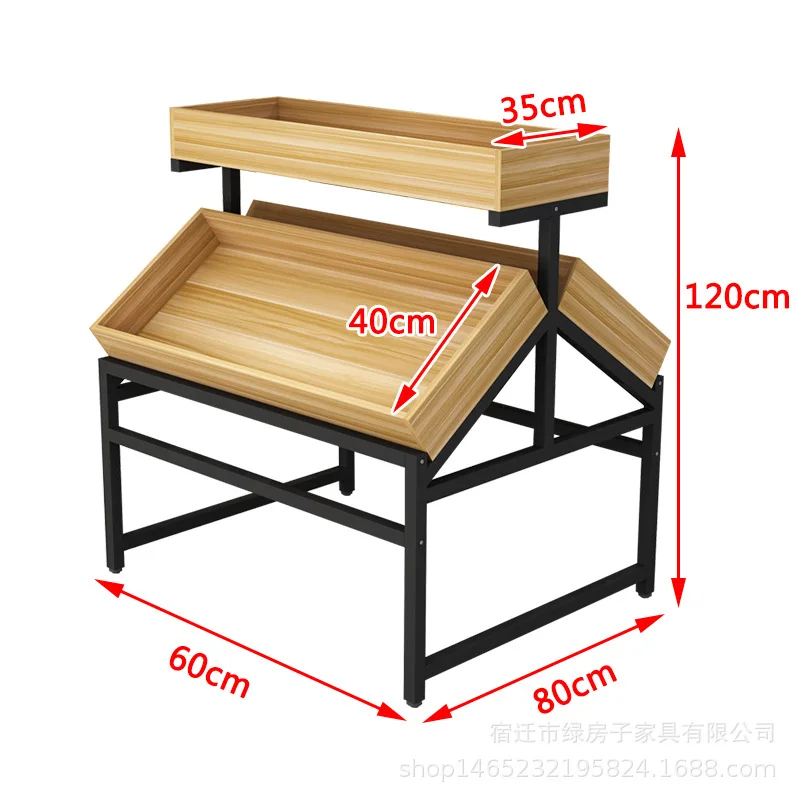 

Supermarket Shelf Fruit and Zhongdao Shelf Display Shelf Creative Snack Fruit and Vegetable Booth Snac