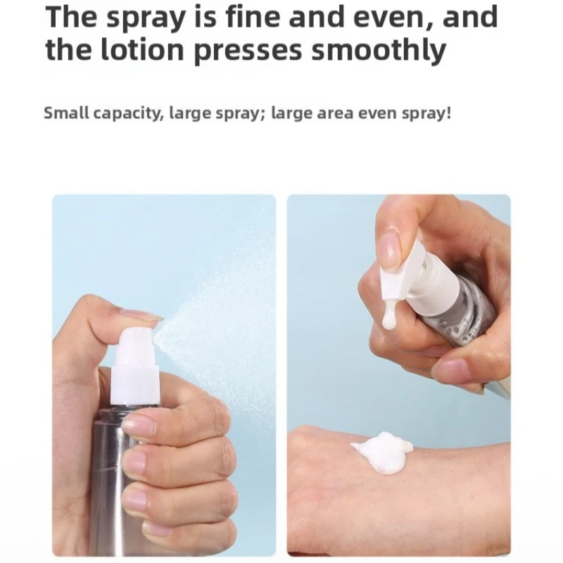 2/3/4 قطعة 50/100 مللي مجموعة زجاجات السفر المحمولة للغسيل والعناية زجاجة فارغة شامبو استحمام جل صابون اليد حاوية مستحضرات التجميل #2