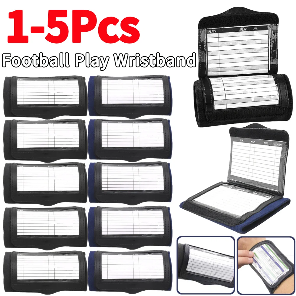 Pulseras para juegos de fútbol, pulseras de fútbol, pulsera para libro de juegos de cuarto de vuelta, muñequera táctica para fútbol, béisbol, Softbol