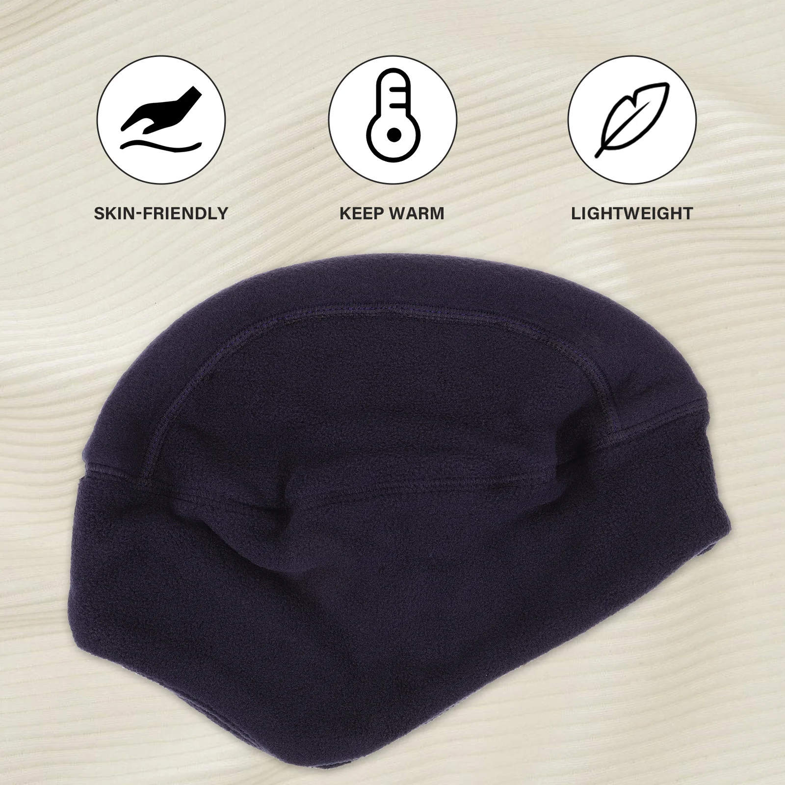 

Windproof Warm Hat Thickened Polyester Winter Cap For Skiing Snowboarding Riding Hiking Camping Unisex Headgear Outdoor