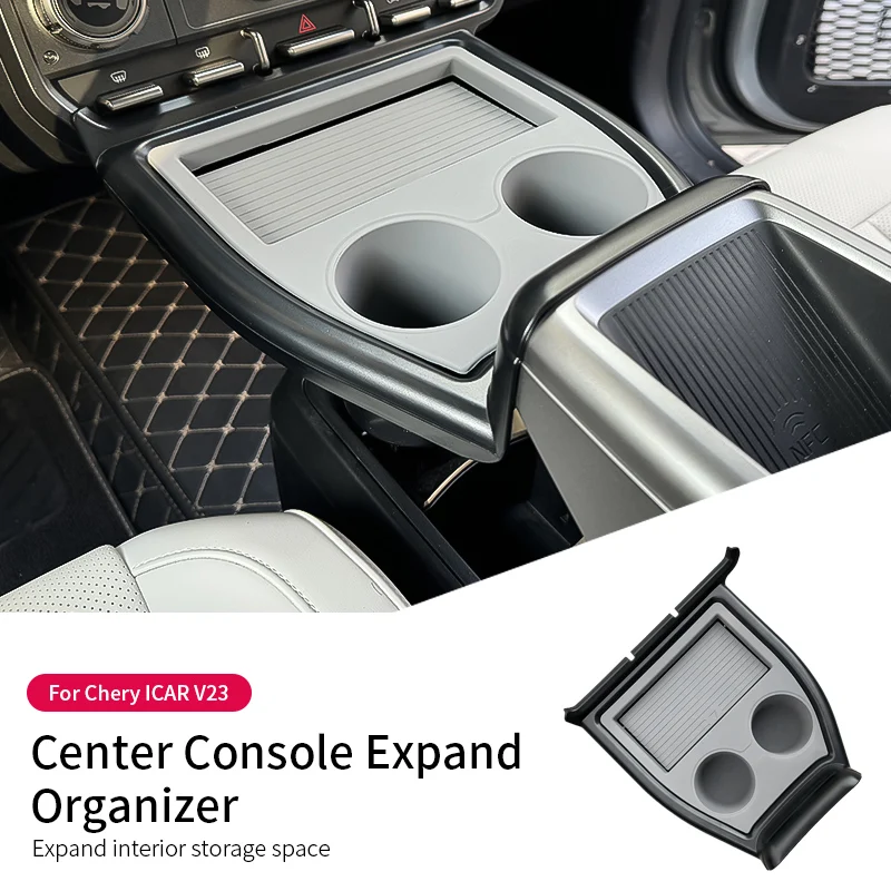 

Car Center Console Expand Organizer Box Storage Case waterproof Wear resistant Interior Accessories For Chery ICAR V23 2025