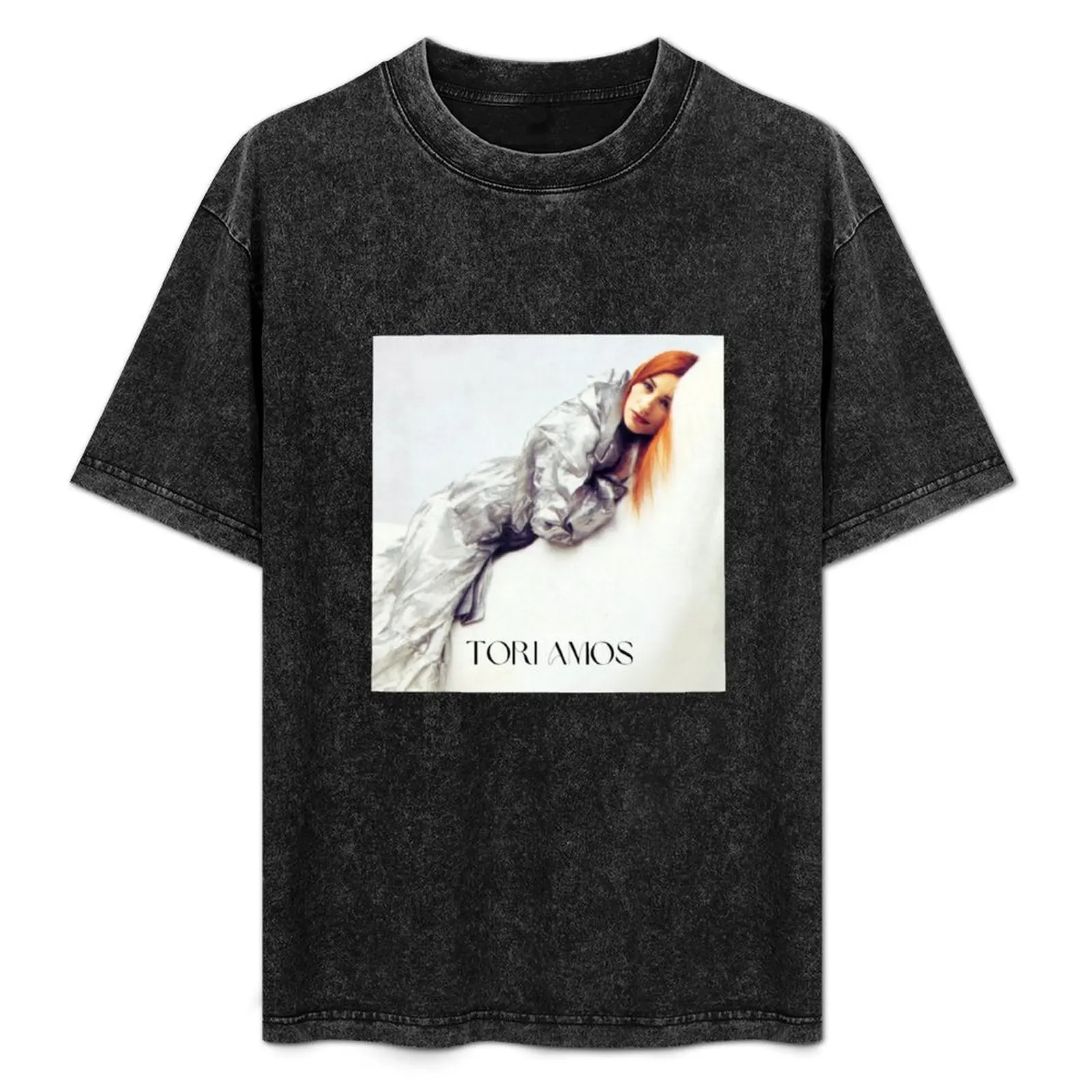 

Tori Amos Little Earthquakes Horse Promo Print Photo T-Shirt Plus Size Workout Short Sleeve Top
