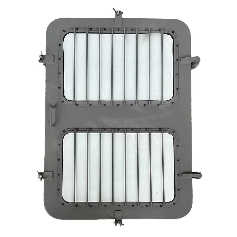 High Quality Square Steel Yacht Deck Skylight Marine Escape Window