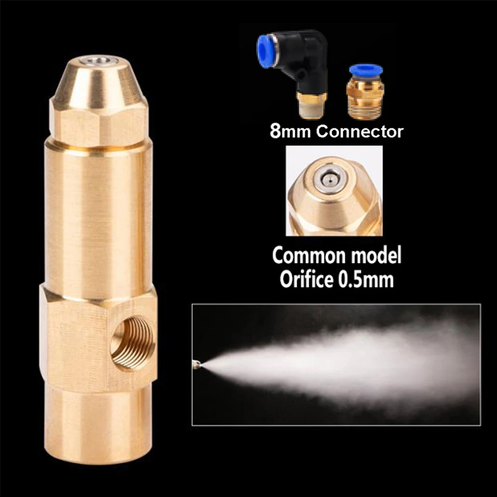 Waste Oil Burner Nozzle Fuel Oil Nozzle Waste Siphon Boiler Nozzle Oil Spray Boilers atomizing Burner  Nozzle with 8mm Connect