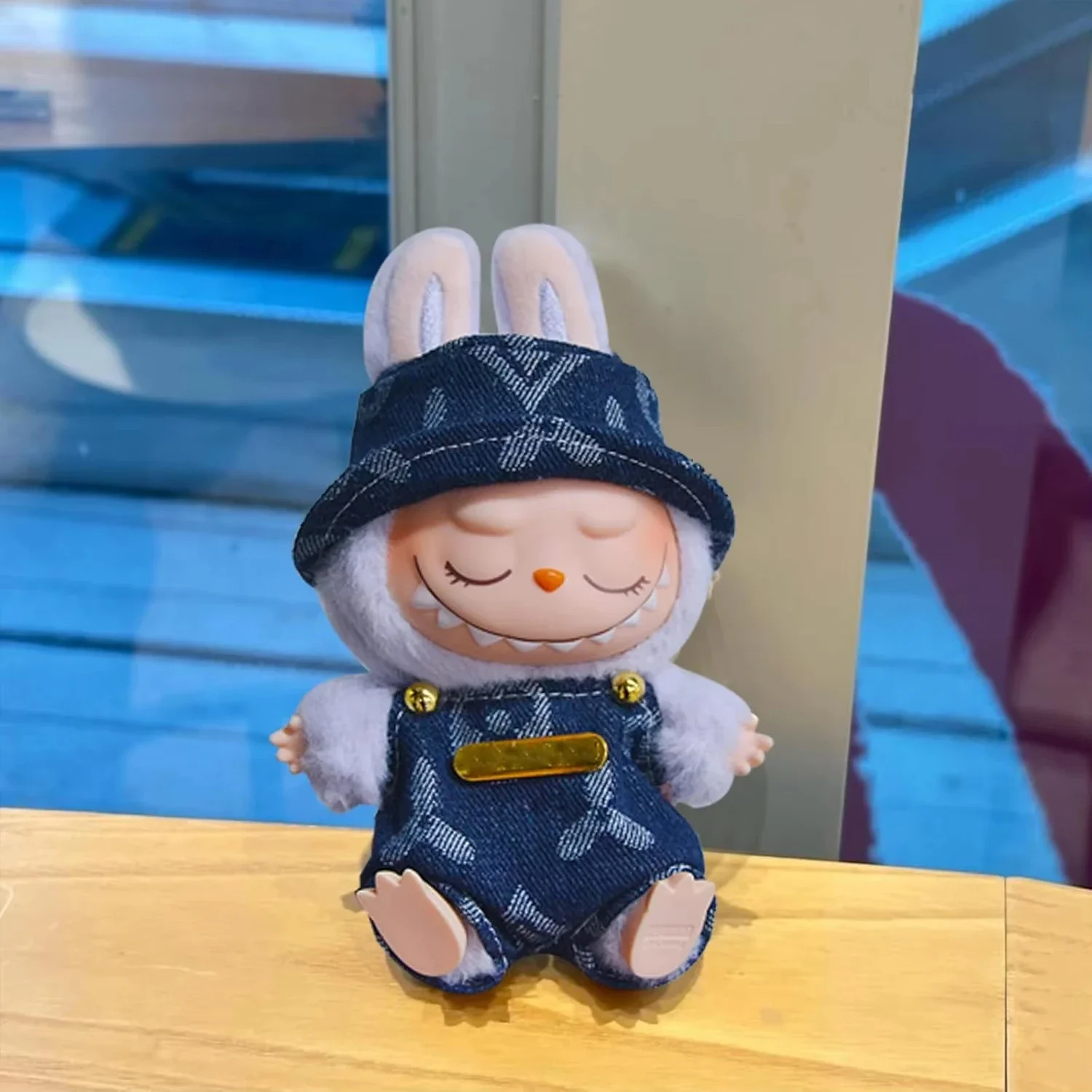 Fortschrittlicher Luxus-Wollanzug für Labubu Idols V1-V2 |   Süßes, stilvolles Puppenzubehör-Set, hochwertige Design-Kleidung für Sammlerstücke