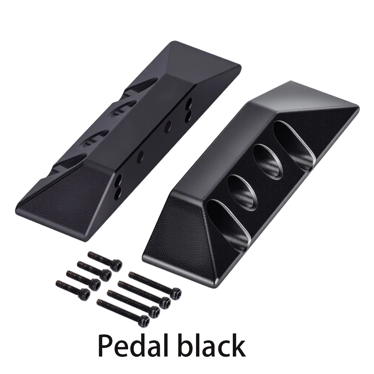 RC series 1/32 climbing bike CNC aluminum alloy footrest (one pair) black, red, silver three color accessories