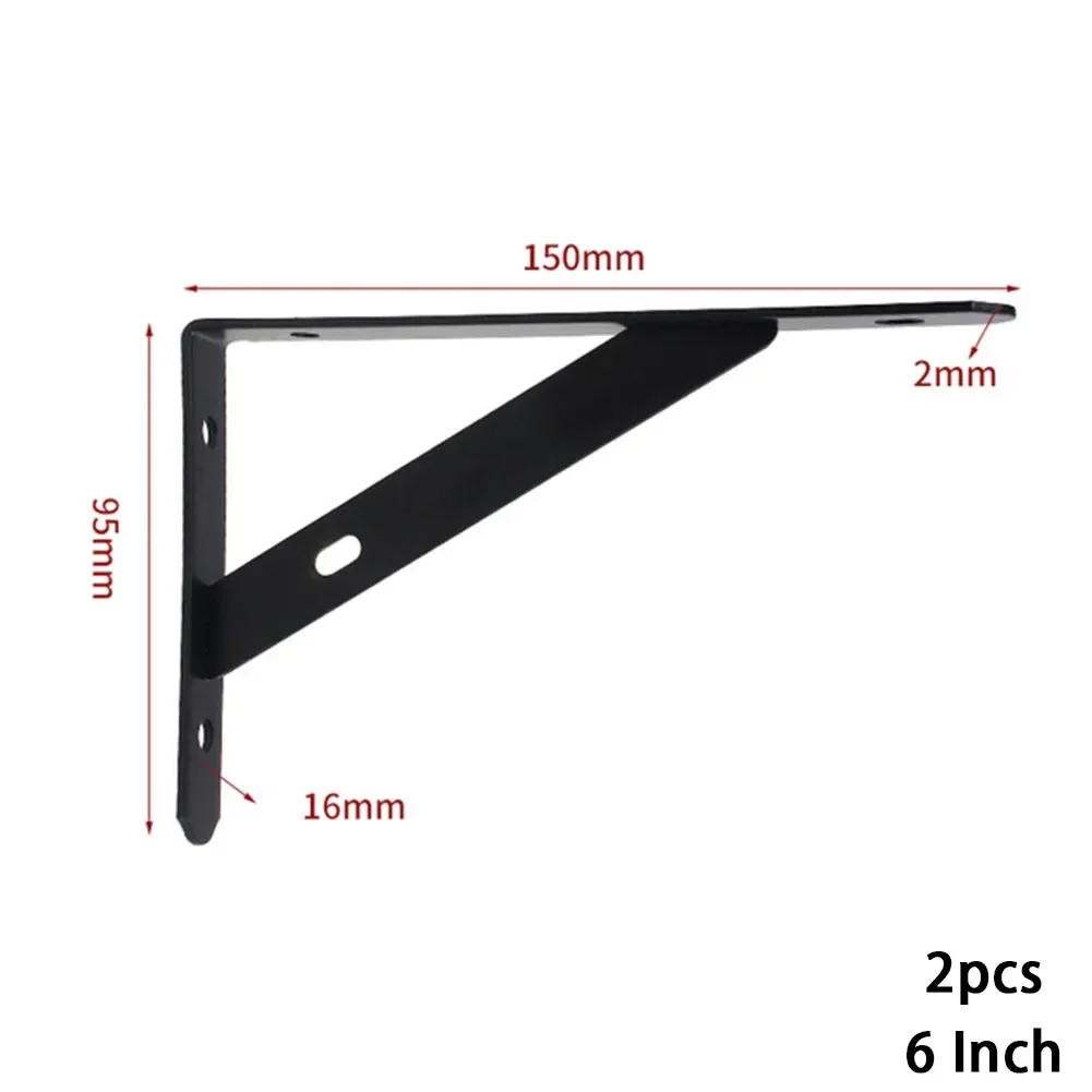 Kitchen Living Room Shelf Brackets Triangle Right Angle Thickened Bookshelf Brace Shelf Corner Exhibition Stand