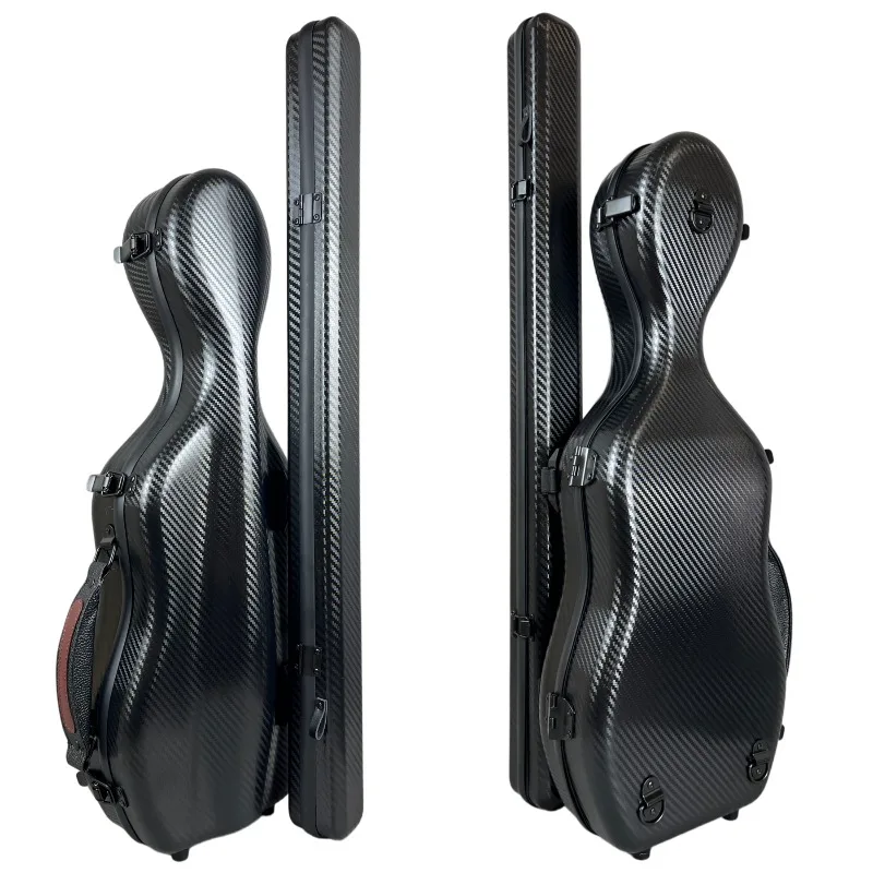 3/4 4/4 Violin Case Lightweight Violin Storage Case Portable Waterproof Violins Protection Box String Instrument Boarding Box