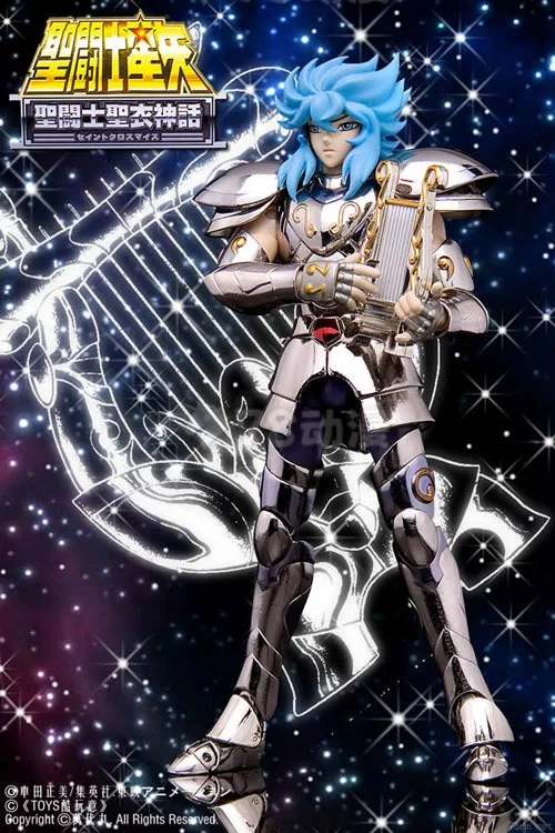 

Коллекционная фигурка Silver Saint Lyra Orpheus из серии Saint Seiya Myth Cloth от Bandai – идеальный подарок