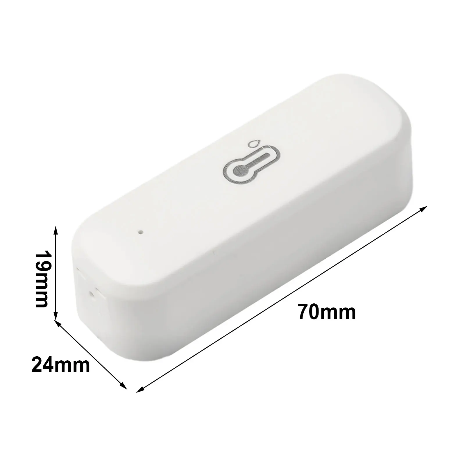 4PCS For Zigbee Wireless Indoor Temperature and Humidity Sensor with Smart Remote Control and Accurate Environment Tracking