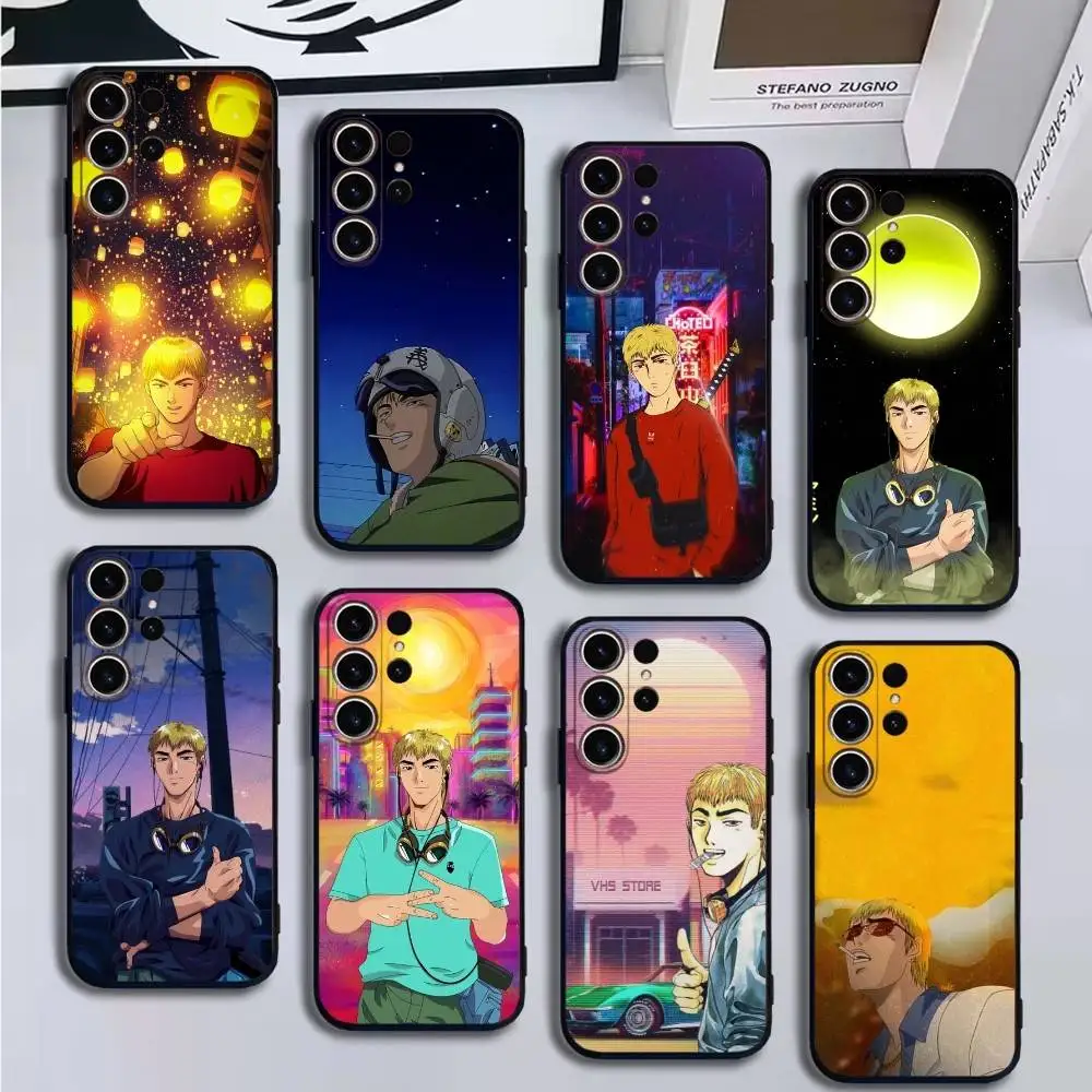 

Great Teacher Onizuka anime GTO Phone Case For SamsungS25,24,21,22,23,30,Ultra,20,Plus,Fe,Lite,Note,10,9,Soft Black Cover