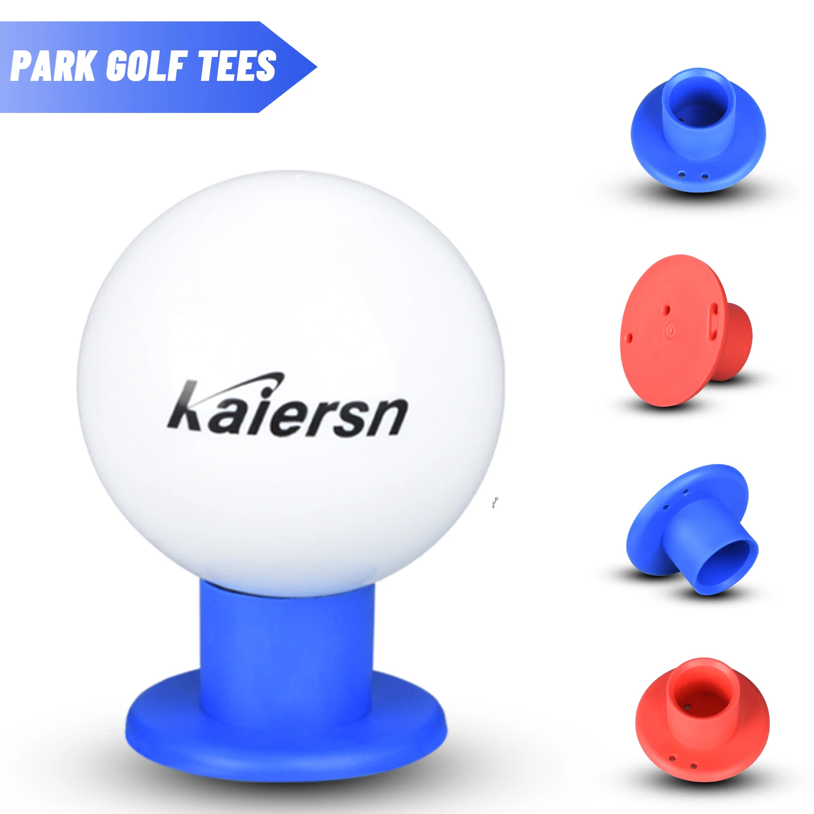 5Pcs/Set Premium Rubber Park Golf Ball Tees - Standard Size for Enhanced Performance And Durability ﻿