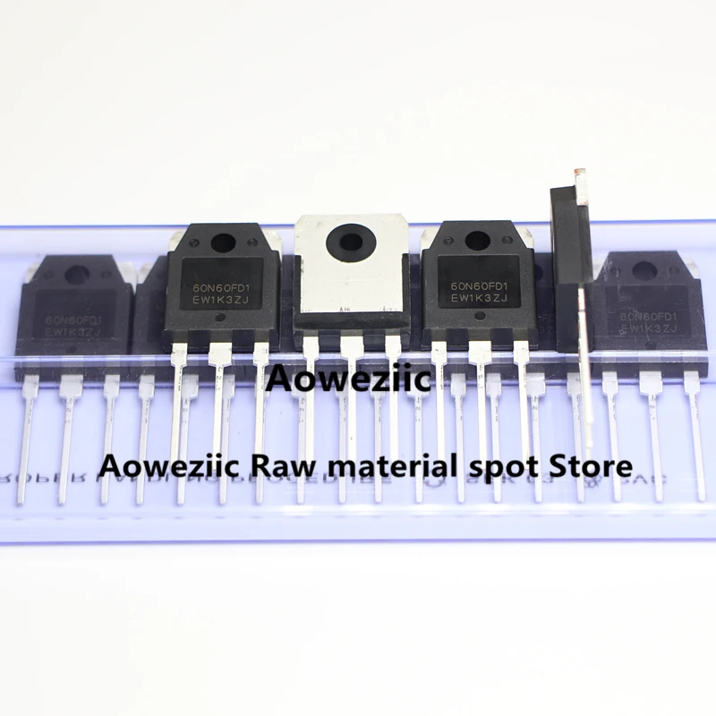 Aoweziic 2022+ 100% New Original SGT60N60FD1PN SGT60N60FD1 60N60FD1 TO-247 IGBT Tube For Welding Machine 60A 600V