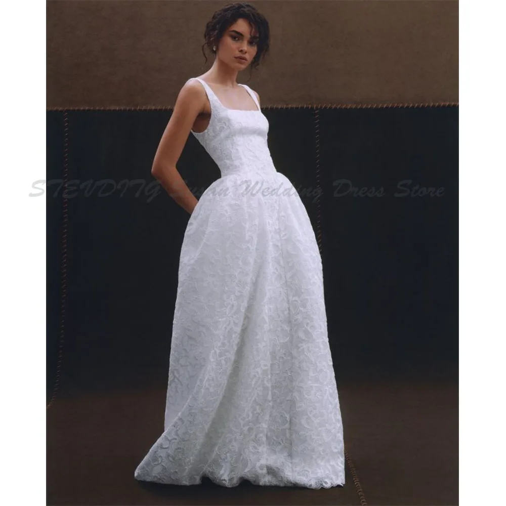 

Изысканные вечерние платья женские с квадратным воротником без рукавов высокого качества длиной до пола индивидуальные вечерние свадебные платья для выпускного вечера