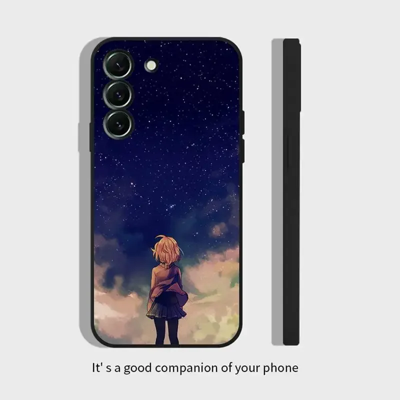 Clannad Phone Case For Samsung Galaxy S 23 22 21 20 10 e 9 8 7 6 5G plus edge ultra lite Black Soft Silicone Cover